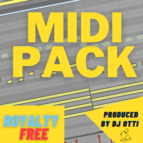 MIDI PACK Royalty Free produced by DJ OTTI